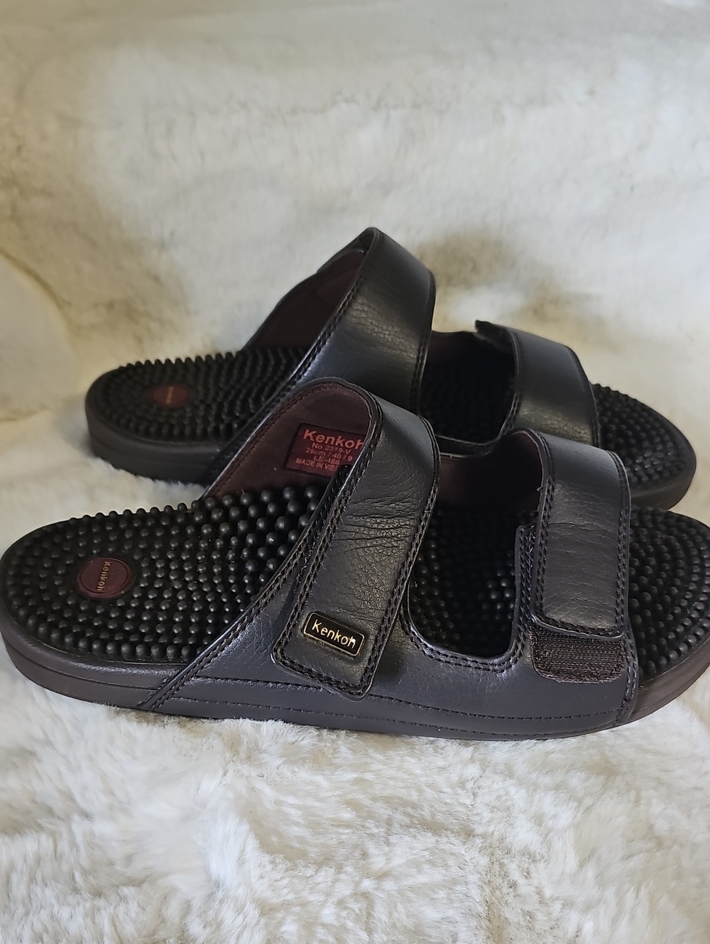 Kenkoh Women's Serenity V Massage Slide Sandals